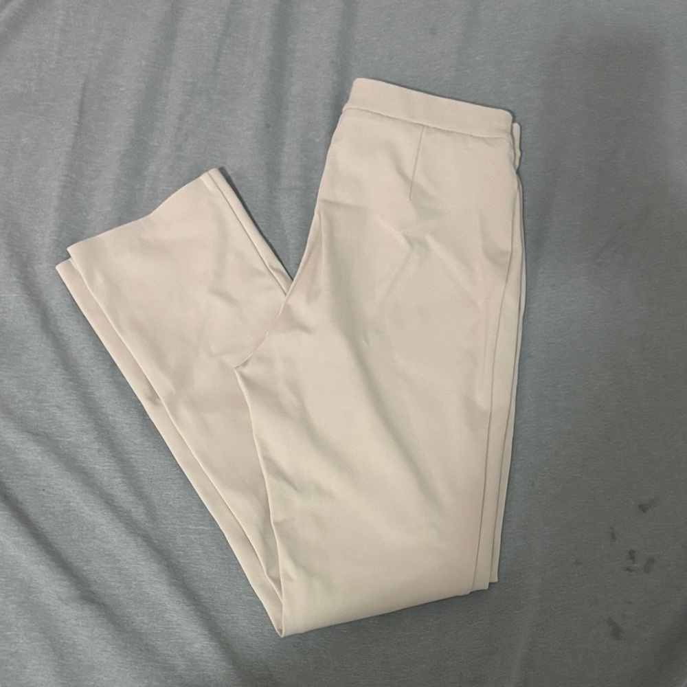 Aritzia Babaton Agency pants in cream